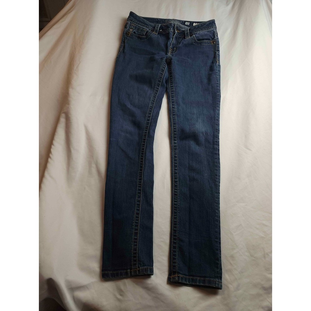 Miss Me‎ Mid Rise Skinny Jeans Womens 32 Blue Denim Y2K Revival Nostalgiacore